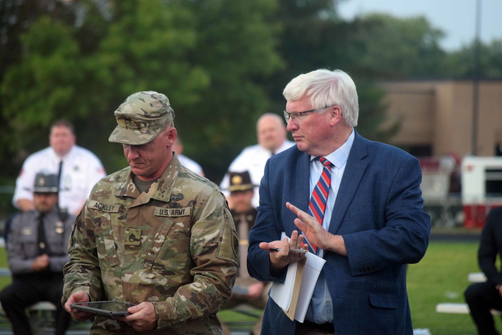 9/11 Remembrance in Portage